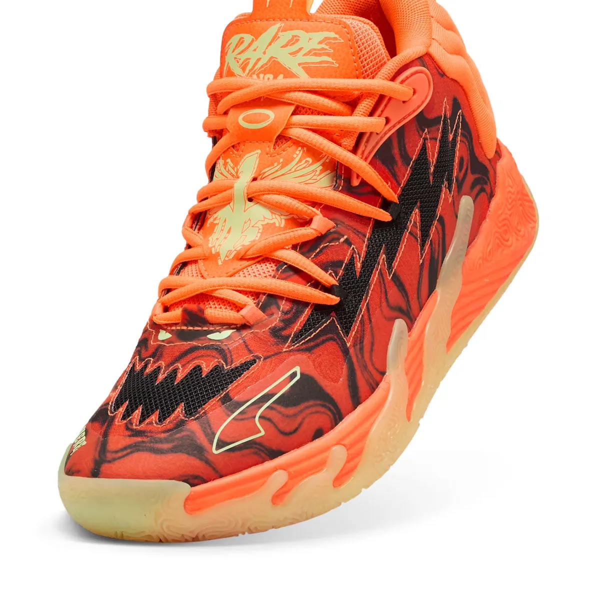 MB.03 'Halloween Fluro Orange' Signature office workers' pumps