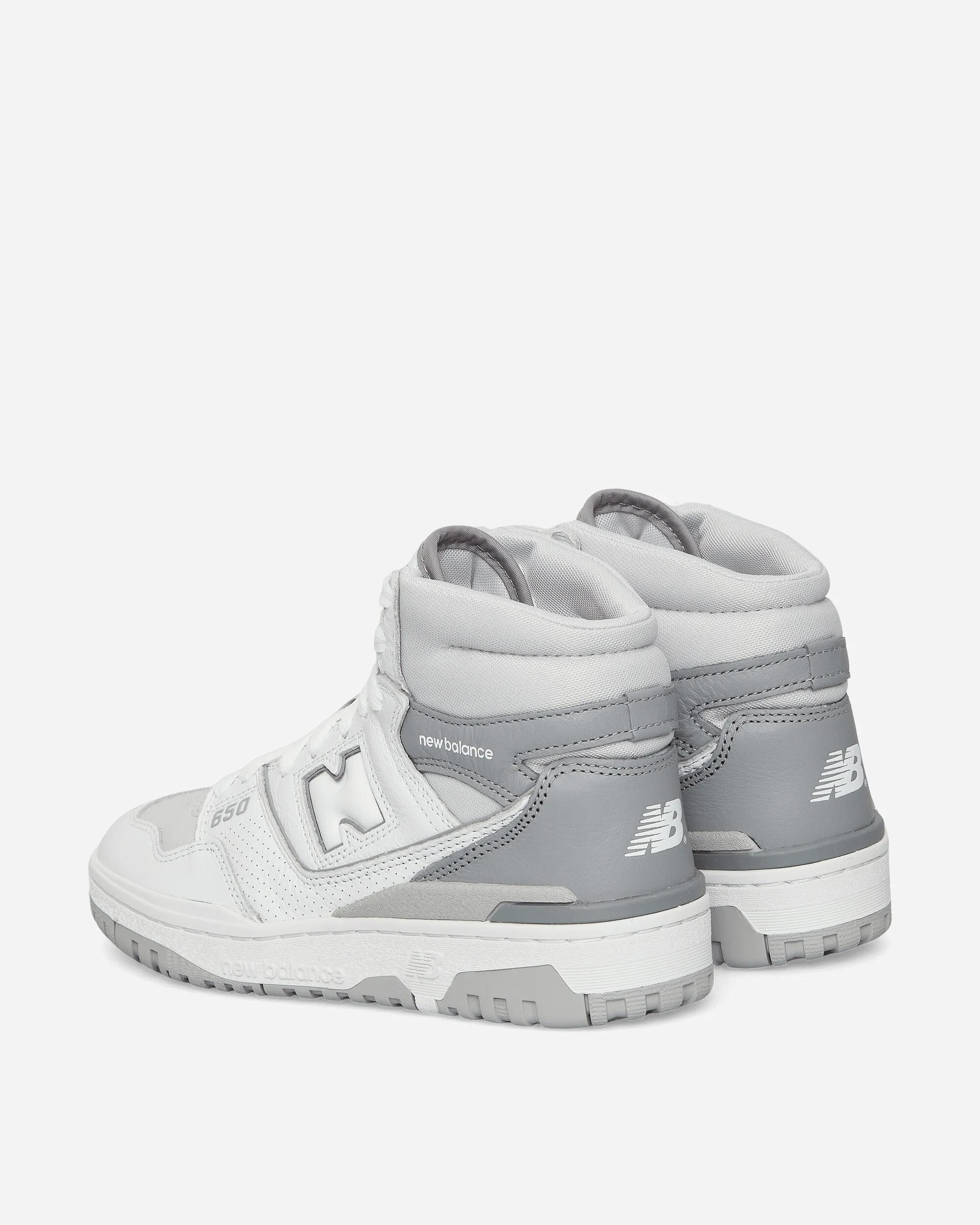 650 Sneakers White / Grey Moisture wicking