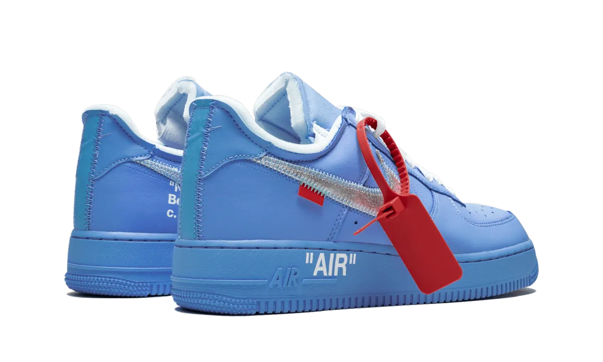 Breathable Collar Padding Breathable panel Air Force 1 Low "Off-White - MCA"