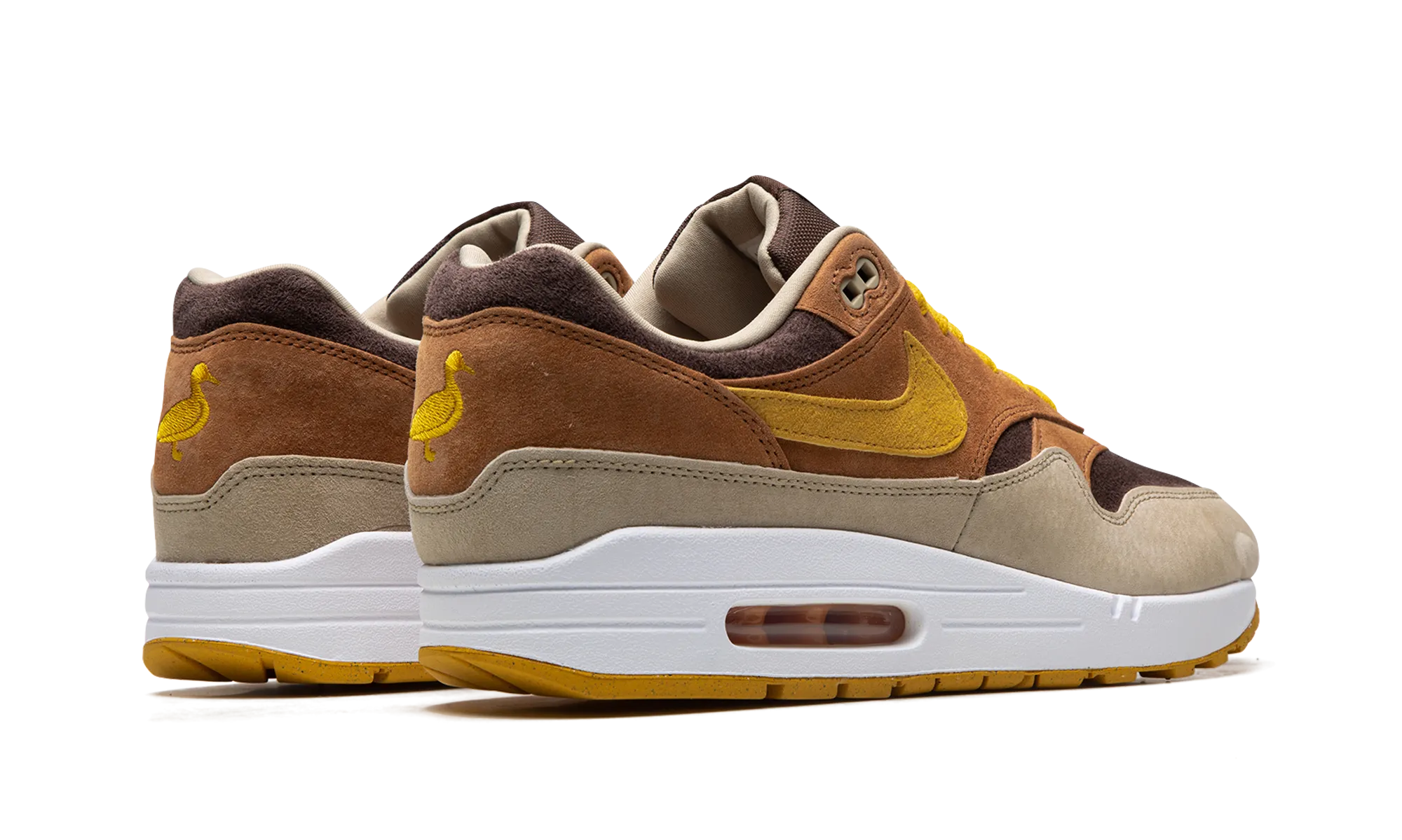 Air Max 1 "Ugly Duckling - Pecan" seamless socks liner