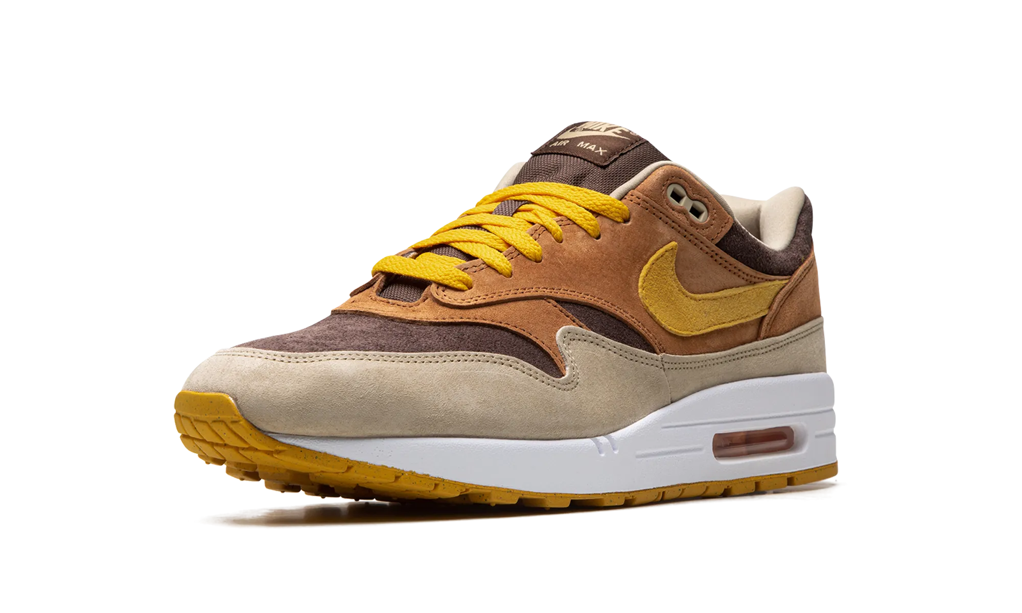 traction - enhanced running gear mesh ventilation Air Max 1 "Ugly Duckling - Pecan"