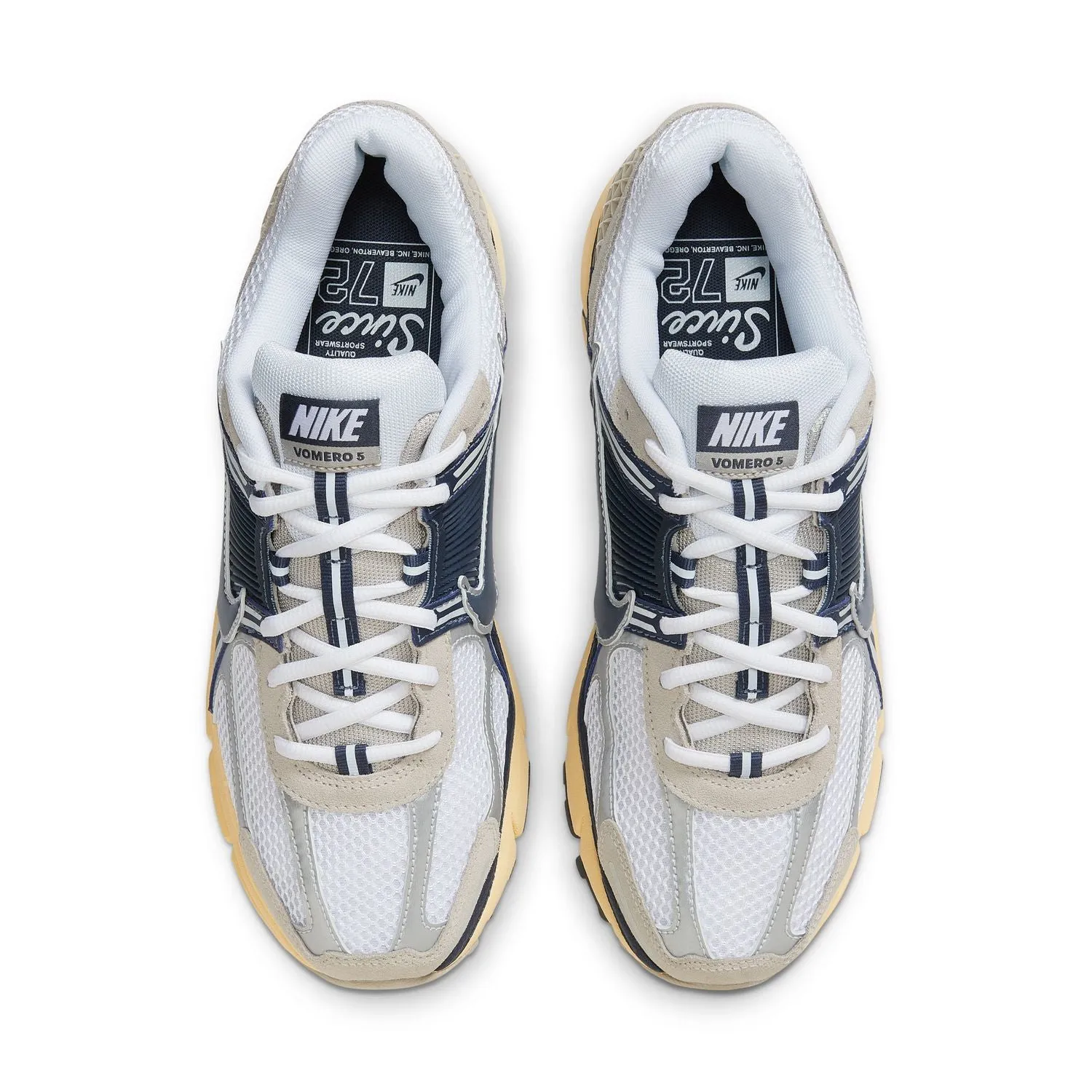 Zoom Vomero 5 'Thunder Blue' orthopedic indoor shoe features